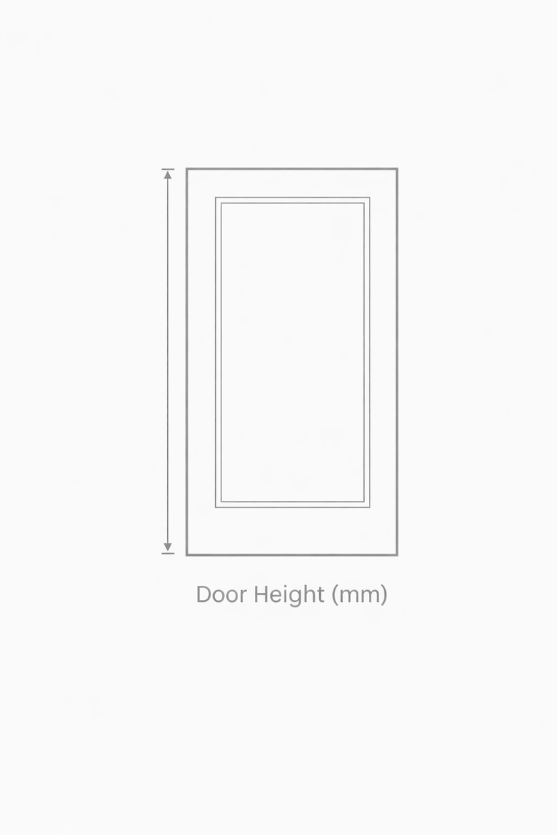 Measuring The Door  height